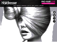 Tablet Screenshot of professionalhairdresser.co.uk